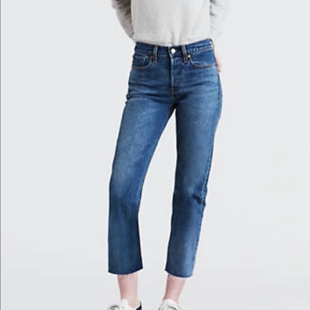 Levi’s straight wedgie fit jeans